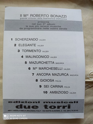 Roberto bonazzi album 10 - bonazzi,