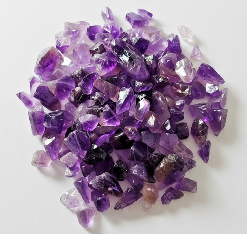 25g amythest crystal - amythest, chips