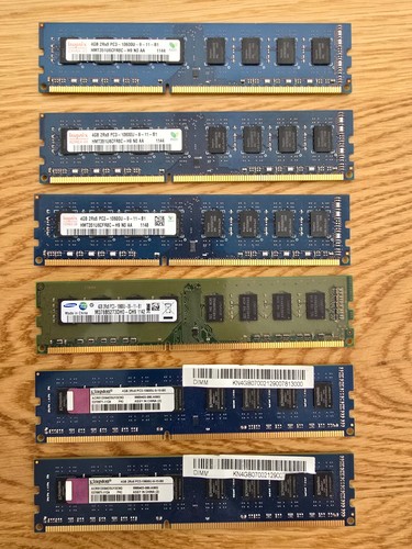 Raccolta ram ddr3 4 - ram, gb