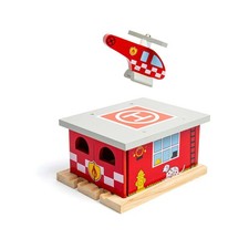 Bigjigs rail firestation - bigjigs,