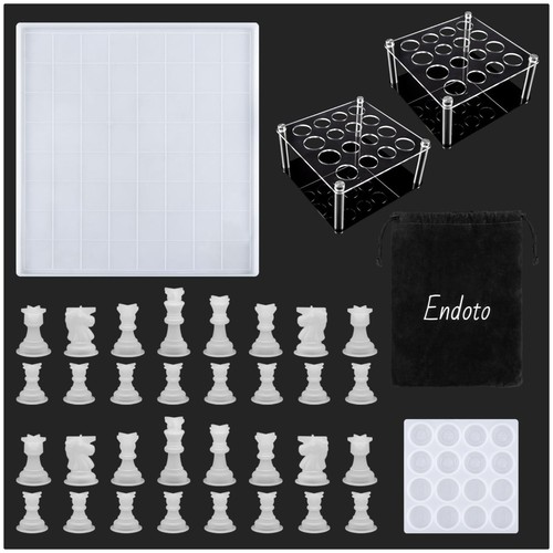 Set stampi per scacchi - stampi, con