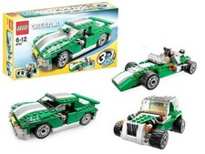 LEGO Creator 6743 - "Green Supercar" 3 in 1 [RARO] (Usato) | 100% Completo