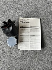 Sony Wide Conversion Lens x0.7