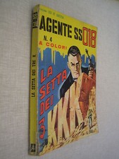 DENNIS COBB AGENTE SS 018 N. 4 A COLORI - ORIGINALE CORNO