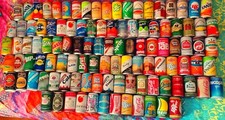 Collezione di lattine vuote vintage anni '70, '80 e '90 - Vintage Can Collection