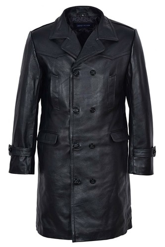 Cappotto nero uomo vera - nero, in