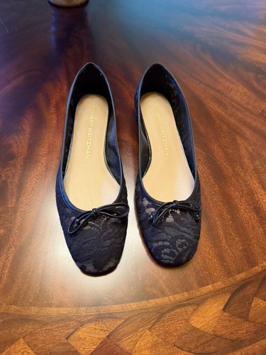 Ballerine stuart weitzman - stuart, nere