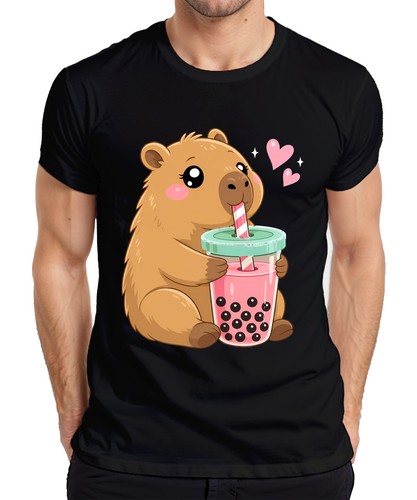 Shirt uomo kawaii capybara - t-shirt,
