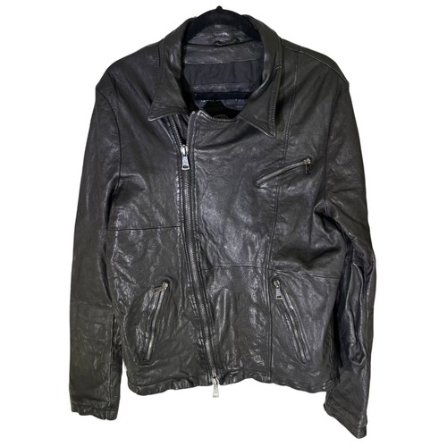 Giacca pelle arricciata - di,