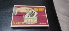  CARTE  DA GIOCO RAMINO - BRIDGE   CAMBISSA & C0. TRIESTE  198 -. 10  ANNO  1957