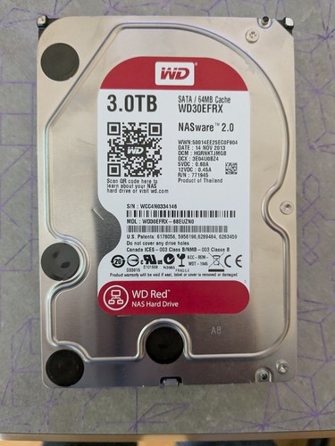 Western digital red plus tb - 3,
