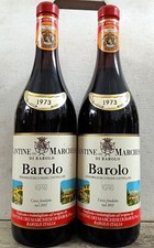 1 Bt. Barolo Marchesi di Barolo 1973 - rarità molto ricercato !!!