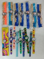 Vintage nos watch stock lotto 16 orologi nuovi da bambino Disney Rugrats Barbie