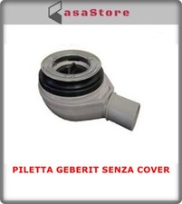 GEBERIT PILETTA SIFONE DOCCIA 90 mm H 30 mm PIATTO EFFETTO ARDESIA PIETRA
