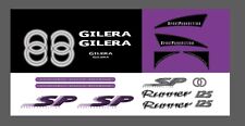 Gilera Runner SP  purple viola decal set sticker adesivi autocollant ステッ
