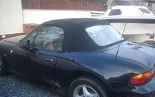 BMW Z3 Cofano in mohair nero /