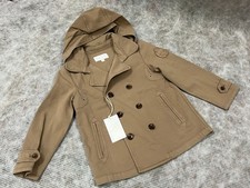 Giacca blazer Gucci bambino marrone con cappuccio 36 mesi nuova con etichetta