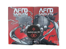 Afro Samurai Manga Inglese Set Completo Vol 1-2 di Takashi Okazaki DHL EXPRESS