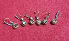 Lot of 6 Earrings - 1940s -
