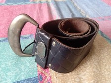 GRANDE CINTURA DA DONNA VINTAGE IN PELLE