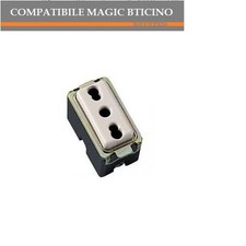 PRESA BIPASSO 10/16A