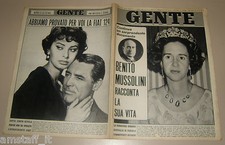 GENTE 1966/14=FABIOLA=SOPHIA LOREN=FIAT 124=ANDREINA PAGNANI=MINO CERETTI=