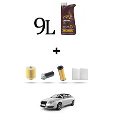 HOFFCAR Kit tagliando 4 FILTRI