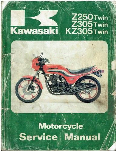 Kawasaki z250 z305 kz305 - z305, &