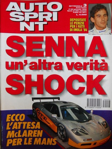 Autosprint 1995 ayrton - autosprint,
