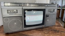 Philips 10” CX 1130 COMBI – Boombox Stereo + TV CRT Vintage – Raro – Funzionante