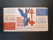 carnet FRANCOBOLLO Antitubercolare serie F VI n 988113 (intonso)