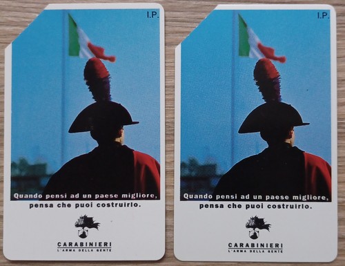 Schede telefoniche carabinieri - schede,