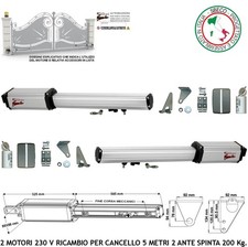 MOTORI 230 V CORSA 400 MM