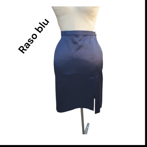 Tubino raso blu - , xl