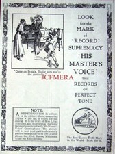 HMV 'His Master's Voice' WW1