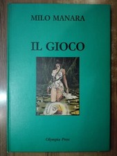 Milo Manara IL GIOCO cartonato strenna ed. Olympia Press 1986 erotico a fumetti