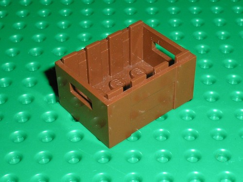Caisse lego redbrown container - caisse,