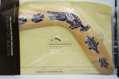 Boomerang fatto mano vero - fatto,