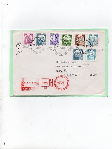 Storia postale 1988 lettera - storia,