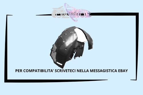 Riparo parasassi passaruota - passaruota, dx