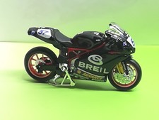MAISTO MOTO DUCATI 749 N.57 1:18 LORENZO LANZI MODELLINO 2004 NERO BREIL