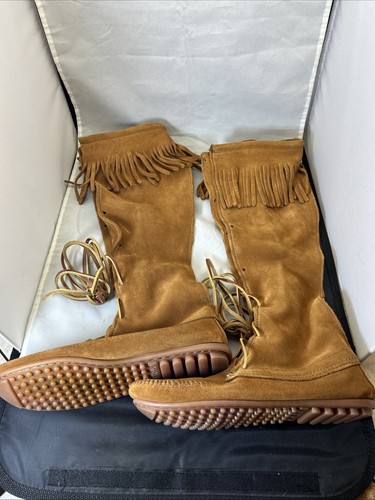 Stivali minnetonka donna brn - stivali,