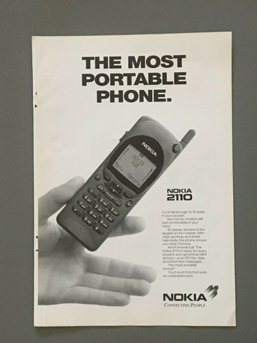 1995 nokia 2110 - 1995, mobile