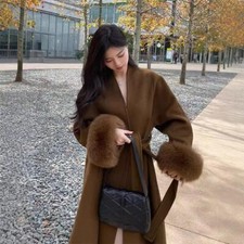 Cappotto lana double face