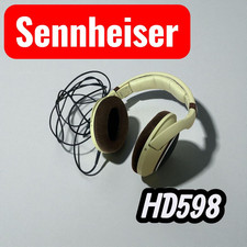 【US Tax In】SENNHEISER HD 598 Cuffie Cablate Usate Assaggiate dal Giappone
