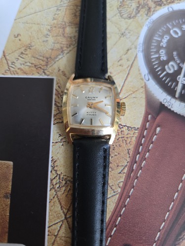 Reloj vintage cauny - cauny, 17rubis