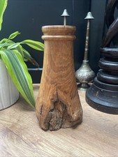 Portacandele scultura rustico