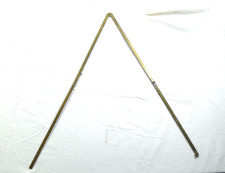 antico strumento scientifico ottone MISURA METRO ARCHITETTO 1750-1850 DIFETTI