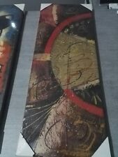 Quadro etnico vintage.olio su tela misura 60x30x3 cm