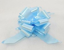 50 COCCARDE FIOCCO 5 CM MAXI AUTOTIRANTI MATRIMONIO SPOSI NASCITA DECORO AUTO